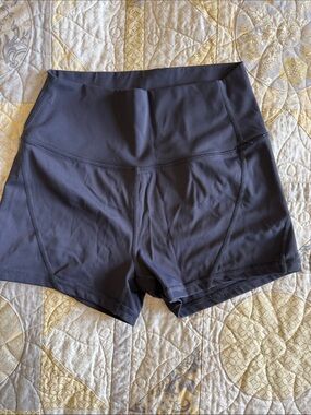 Born Primitive High-Rise Navy Blue Bike Shorts
